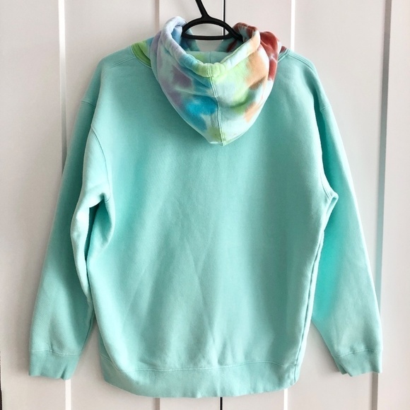 Clickbait, David Dobrik, Fanjoy, Hoodie, Tie Dye, Pullover, Size Med, Unisex - Picture 2 of 11